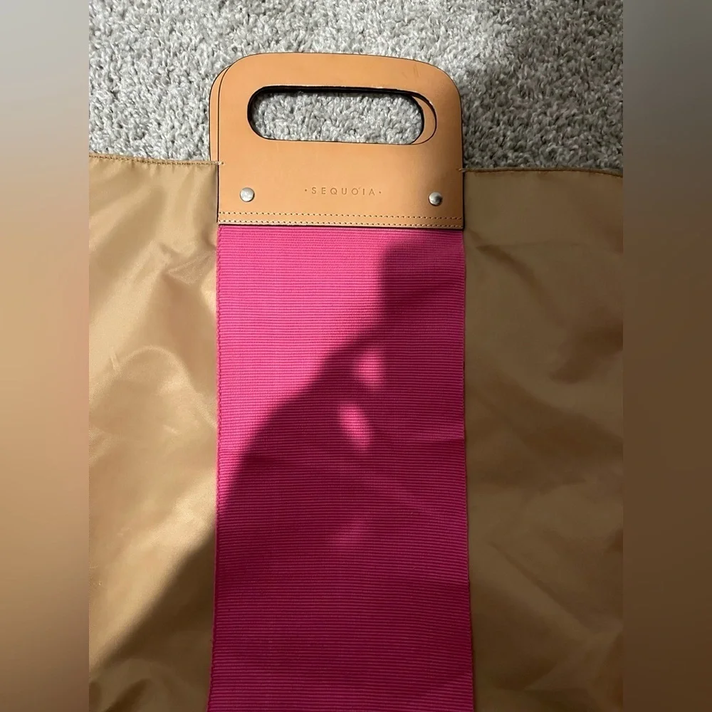 Sequoia Tan and Pink Tote Bag